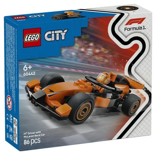 LEGO City 60442 F1 Kierowca i bolid McLaren