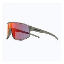 Okulary przeciwsłoneczne Red Bull SPECT Dash grey/brown with red purple mirror