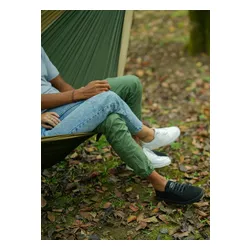 Hamak turystyczny Ticket To The Moon King Size Hammock - army green/brown