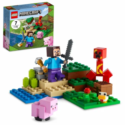 LEGO 21177 Minecraft Zasadzka Creepera
