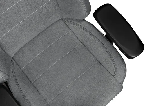 Fotel YUMISU 2054 Magnetic Jasnoszaro-czarny