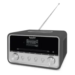 Radioodbiornik TechniSat DigitRadio 586 Radio FM DAB+ Internetowe Bluetooth Antracyt-srebrny