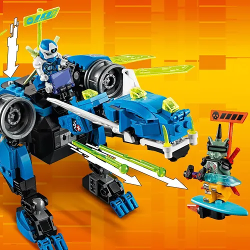 Конструктор Lego Ninjago кибердракон Джея (71711)