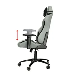 Fotel Red Fighter C3 Gamingowy do 150kg Skóra ECO Szary