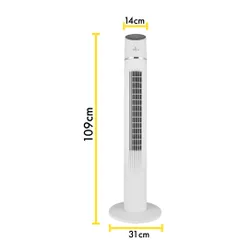 Wentylator MISSION AIR Tower Fan XL Biały