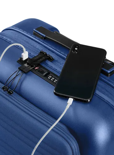 American Tourister Novastream Smart-navy blue Salon Kılıfı