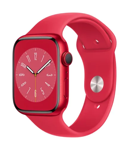 Apple Watch 8 GPS 45mm alu. (PRODUCT) RED / (PRODUCT)RED Спортивный ремешок