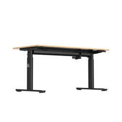 Biurko Ultradesk PULSAR 120cm Regulacja wysokości Czarny