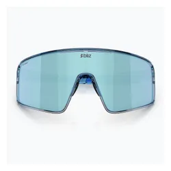 Okulary przeciwsłoneczne Bliz P001S transparent blue/smoke ice blue multi
