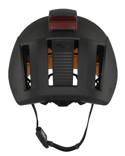 Kask rowerowy LAZER Next KinetiCore Czarny Miejski z lampką (rozmiar S)
