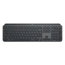 Klawiatura Logitech MX Keys bezprzewodowa 100% (full-size) podświetlana szara