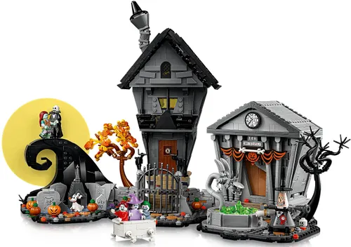 LEGO 21351 IDEAS Disney: Miasteczko Halloween Tima Burtona