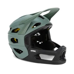 Kask rowerowy UVEX Revolt MIPS moss green/black matt