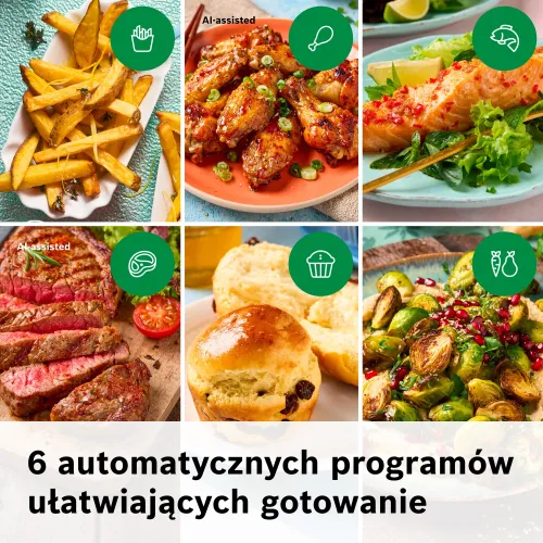 Air Fryer Frytkownica beztłuszczowa BOSCH MAF24AB0 4l 6 automatycznych programów