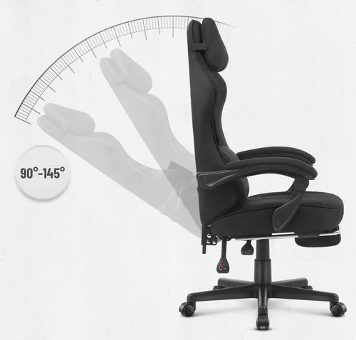 Fotel gamingowy CABRO C504 Czarny