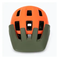 Kask rowerowy Lazer Coyote KinetiCore matte orange/green
