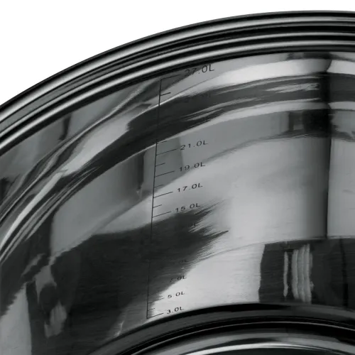 Garnek prosty ze stali nierdzewnej z pokrywką Tadar 29 litrów