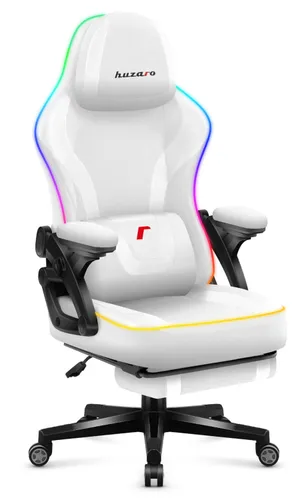 Fotel HUZARO Force 4.6 RGB Biały