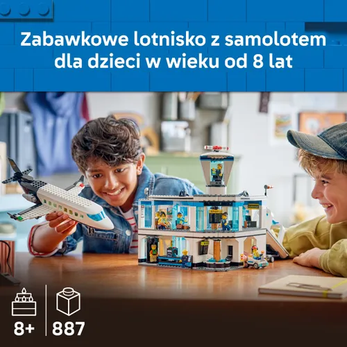 LEGO 60502 City Lotnisko z samolotem