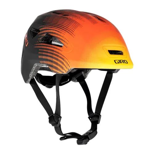 Kask rowerowy dziecięcy Giro Scamp II Jr matte orange towers