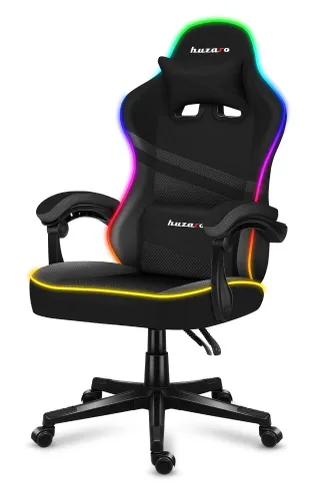 Fotel HUZARO Force 4.4 RGB Czarny
