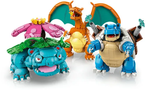 LEGO 72153 Pokémon Venusaur, Charizard i Blastoise