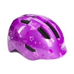 Kask rowerowy dziecięcy ABUS Smiley 3.0 purple star