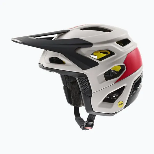Kask rowerowy UVEX Revolt MIPS oak brown/red matt