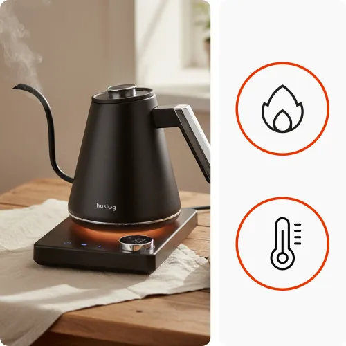 Czajnik Huslog HUS1069 1l 1100W Regulacja temperatury