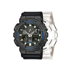 Casio Zegarek SET GA-100B-7AER + BEZEL 10467795 + PASEK 10347688