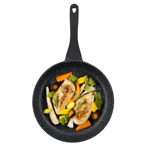 KELA Stella Nova 28 cm czarna - patelnia nieprzywierająca