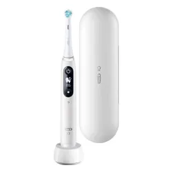 Oral - B магнитная зубная щетка iO Series 6 White Alabaster