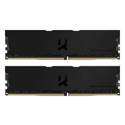 Pamięć GoodRam IRDM PRO Deep Black, DDR4, 32 GB, 3600MHz, CL18 (IRP-K3600D4V64L18/32GDC)