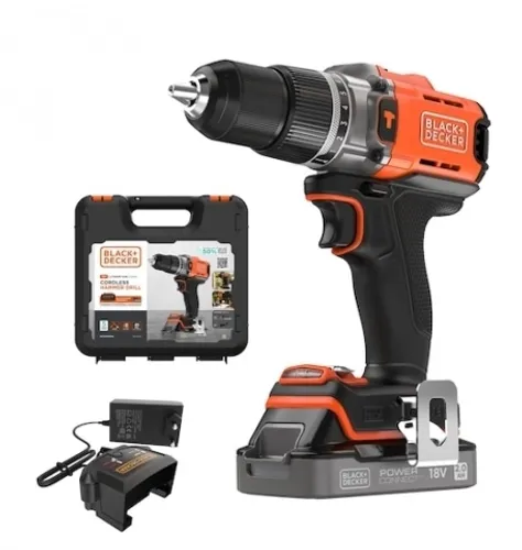 Wiertarko-wkrętarka Black&Decker BCD383D1XK-QW