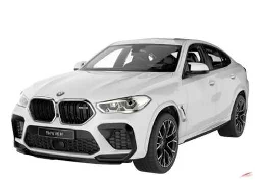 Zdalnie sterowany samochód COIL auto RC pilot BMW X6 M LED 1:14 pojazd biały