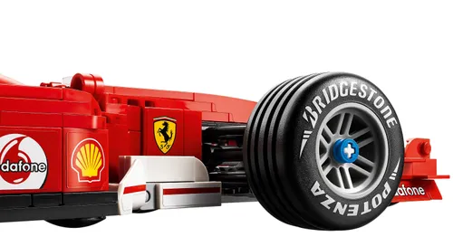 LEGO 11375 Icons Ferrari F2004 i Michael Schumacher