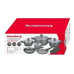 Zestaw garnków KLAUSBERG KB-7832 (12 elementów)