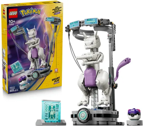 LEGO 72163 Pokémon SMART Play Ucieczka z laboratorium Mewtwo