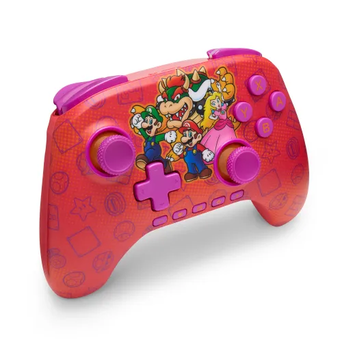Pad PowerA Advantage Wireless Controller Mario and Friends do Nintendo Switch 2 Bezprzewodowy