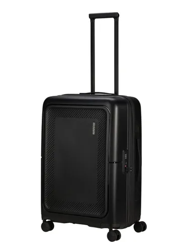 Walizka średnia American Tourister DashPop EXP - true black