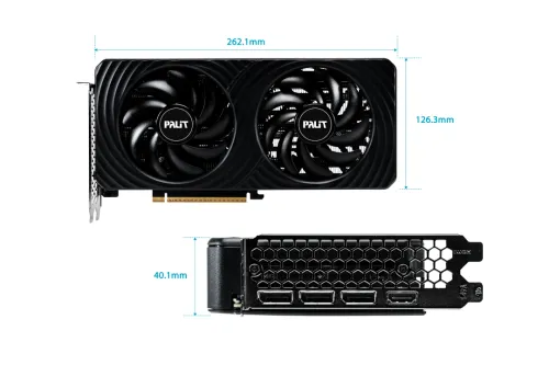 Karta graficzna Palit GeForce RTX 5060 Ti Dual 8GB GDDR7 128bit DLSS 4