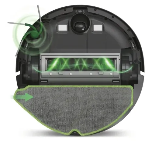 Robot sprzątający iRobot Roomba 115 Combo Y414040 Funkcja mopowania Tworzenie mapy pomieszczenia 62dB