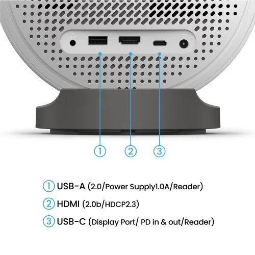 Projektor BenQ GV50 DLP Full HD HDR Google TV Wi-Fi Bluetooth AirPlay