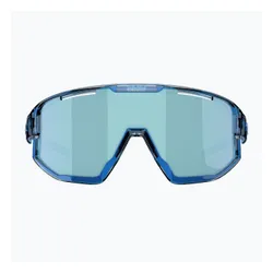 Okulary przeciwsłoneczne Bliz Fusion transparent blue/smoke ice blue multi