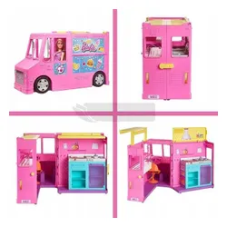 Lalka Barbie Foodtruck z lalkami GWJ58