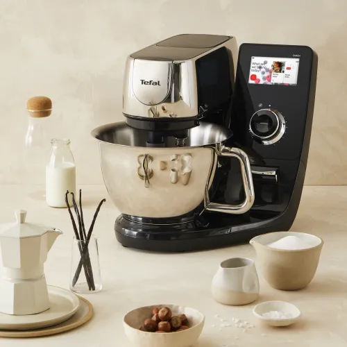Robot planetarny Tefal I Coach Touch QB951837 1200W Waga Misa z pokrywą 5,5L