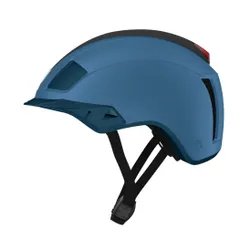 Kask rowerowy LAZER Next KinetiCore Niebieski Miejski z lampką (rozmiar M)