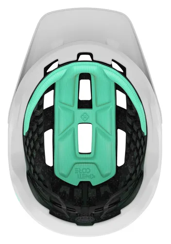 Kask rowerowy LAZER Coyote KinetiCore Biały mat MTB (rozmiar M)
