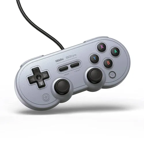 Pad 8BitDo SN30 Pro USB 82AD do PC, Nintendo Switch Przewodowy