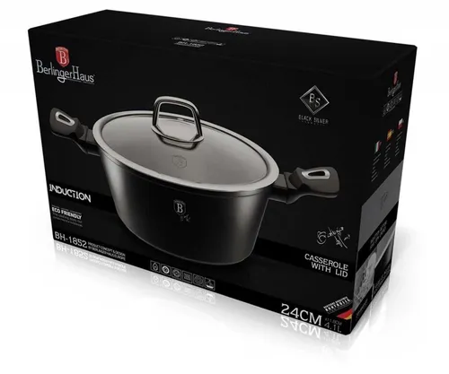 Garnek granitowy 24 cm Berlinger haus bh-1852 1szt